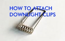 downlight clips